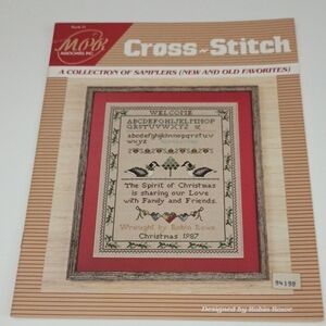 2/$15 VTG Collection Of Samplers Book 23 MPR Cross Stitch Pattern ©1987